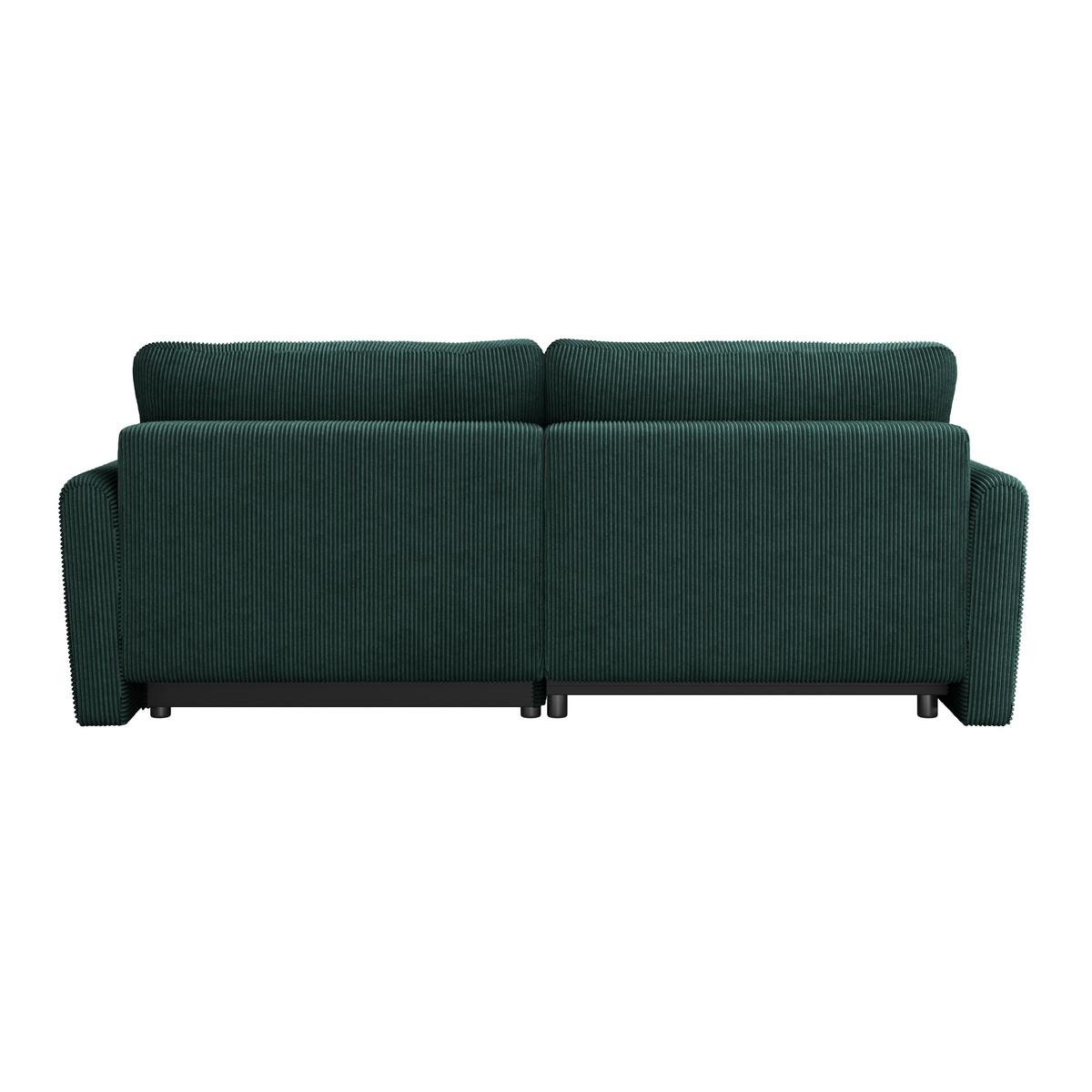 Ecksofa Josh Dunkelgrün S: 229x146 Cm - Dunkelgrün, Trend, Textil (229/146cm)