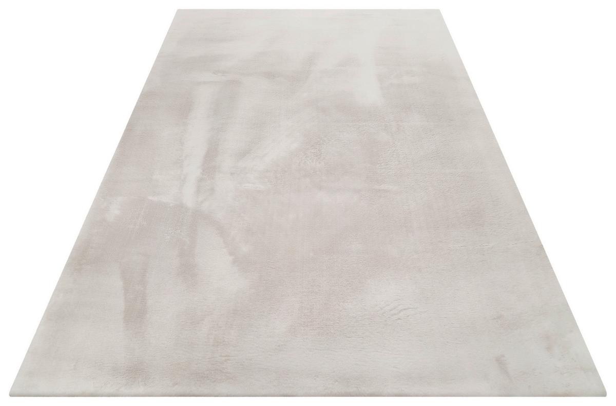 Hochflorteppich Alice Hellgrau 70x140 Cm - Greige, KONVENTIONELL, Textil (70/140cm) - Esprit