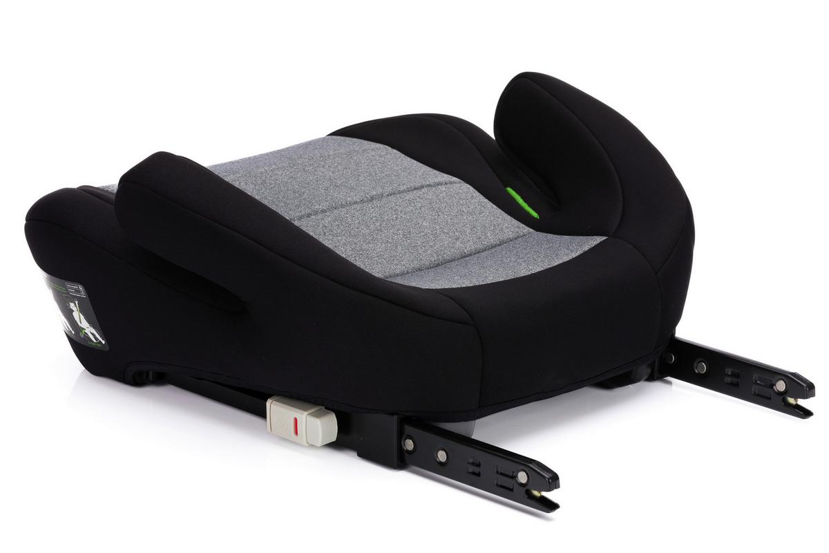 Sitzerhöhung Felix Schwarz/grau B: 42,4 Cm - Schwarz/Grau, Basics, Kunststoff/Textil (40/42/20cm) - Fillikid