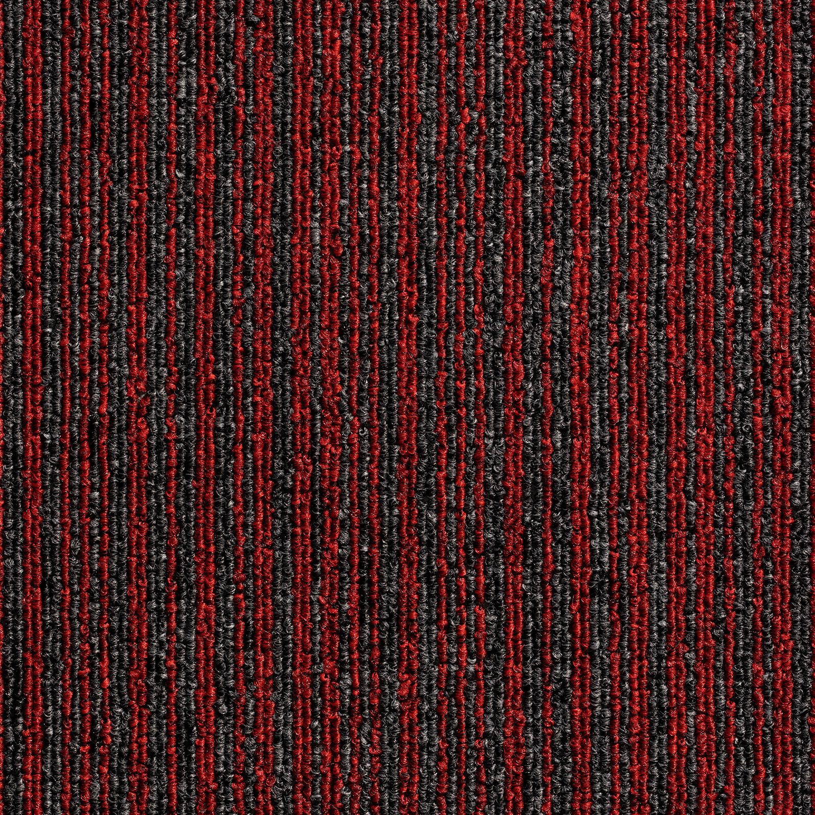 Teppichfliese Grau/rot Astra 50x50 Cm Florhöhe 3 Mm - Rot/Grau, Basics, Textil (50/50cm)
