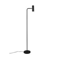 Stehlampe Cinque Schwarz Mit Kippschalter - Schwarz, Basics, Metall (151/23/39cm) - Trio Leuchten