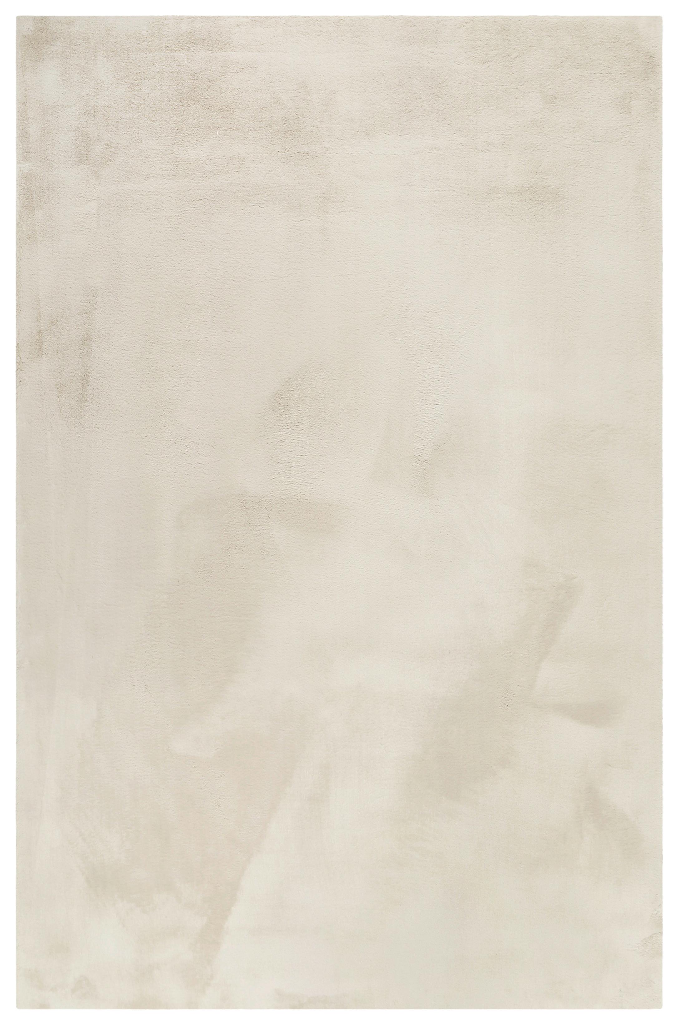 Hochflorteppich Alice Creme/Beige 70x140 cm