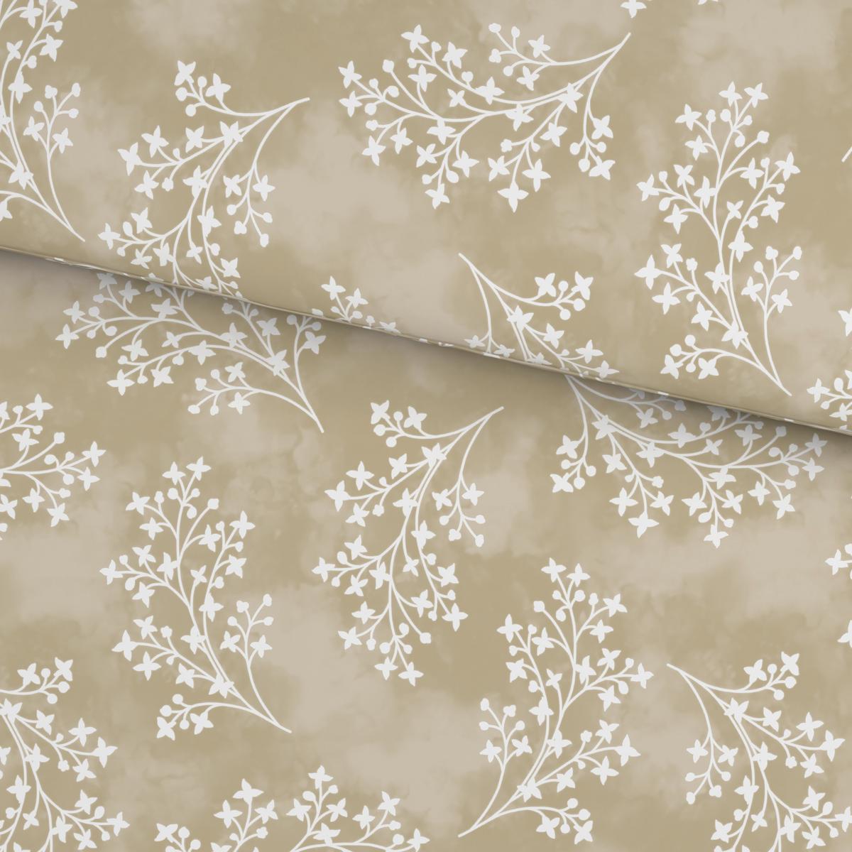 Bettwäsche Kingstone - Beige, MODERN, Textil - Luca Bessoni