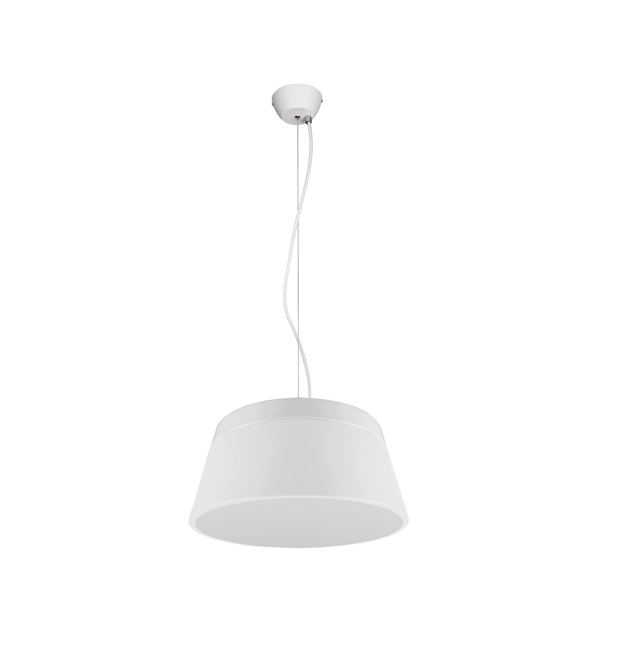 Pendelleuchte 308900331 Baroness - Weiß, Basics, Kunststoff/Metall (45/150cm) - Trio Leuchten