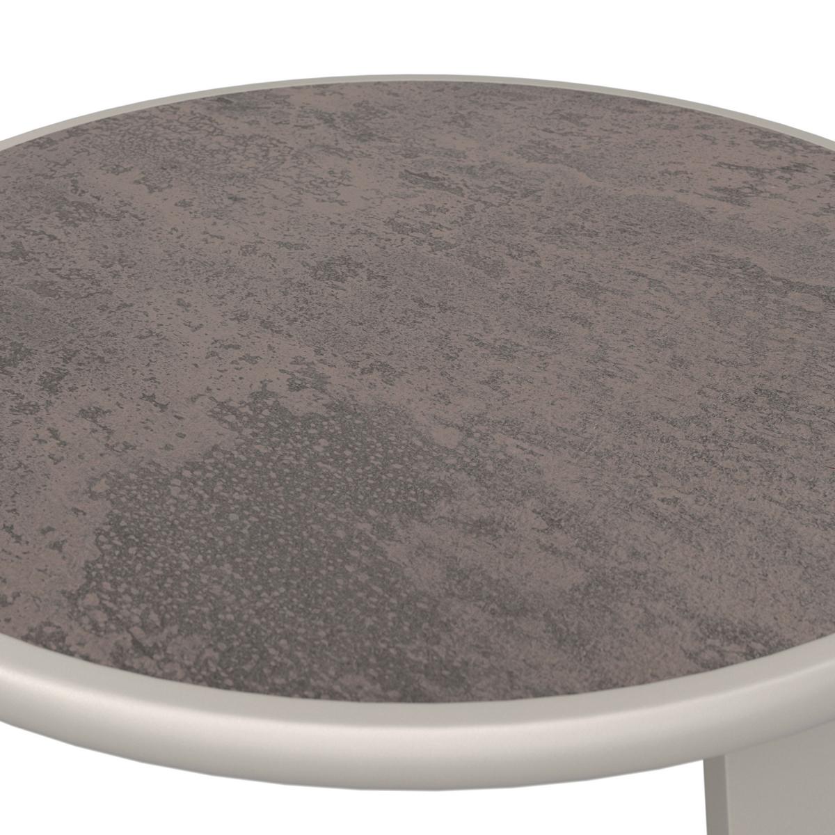 TERASOVÁ SEDACÍ SOUPRAVA MARINO - světle šedá/tmavě šedá, Moderní, kov/textil (153/81/76cm) - Bessagi Garden