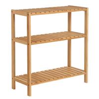 Badezimmerregal Naturfarben B: 60 cm - Naturfarben, Basics, Holz (60/66/26cm)