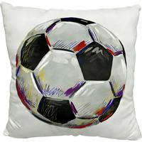 ZIERKISSEN KUSCHELKICK - Schwarz, MODERN, Textil (40/40cm) - Luca Bessoni