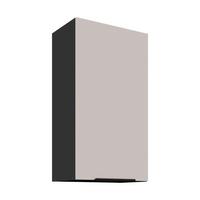 Konyhai Faliszekrény Arona 50/90cm - bézs/fekete, Modern, faalapú anyag (50/90/31cm)