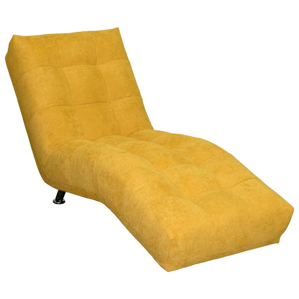 Relaxačné ležadlo Isabella, tmavožlté