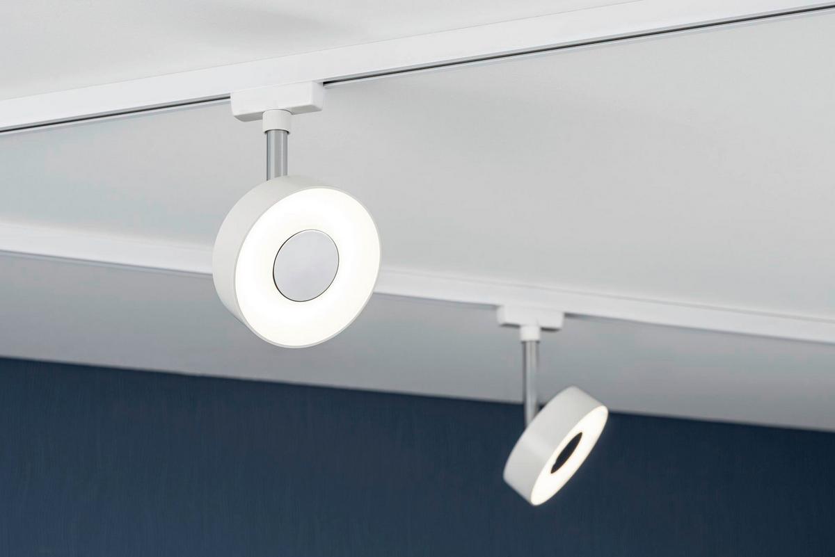 Schienensystem-Strahler 95588 Urail Spot Circle - Weiß, Basics, Kunststoff/Metall (10/13,5cm) - Paulmann