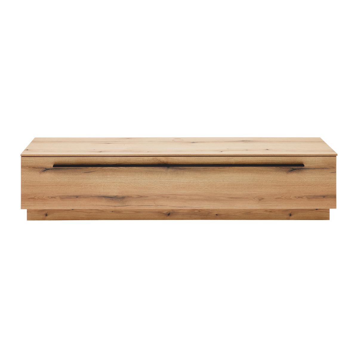 KOMODA POD TELEVIZI MATEO - černá, Moderní, kompozitní dřevo/plast (180/41/40cm) - Mömax
