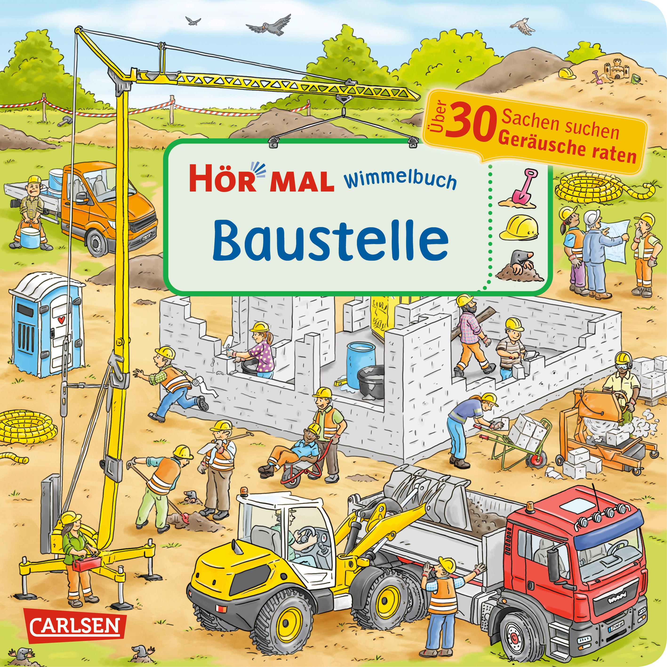 Sounbuch Baustelle ab 30 Monaten - Multicolor, Basics, Papier (18/18/1,8cm) - Carlsen