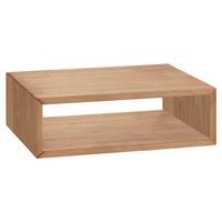 Nachttisch Akai, Kernbuche B: 50 Cm - Kernbuche, Natur, Holz (50/16/41cm) - Hasena