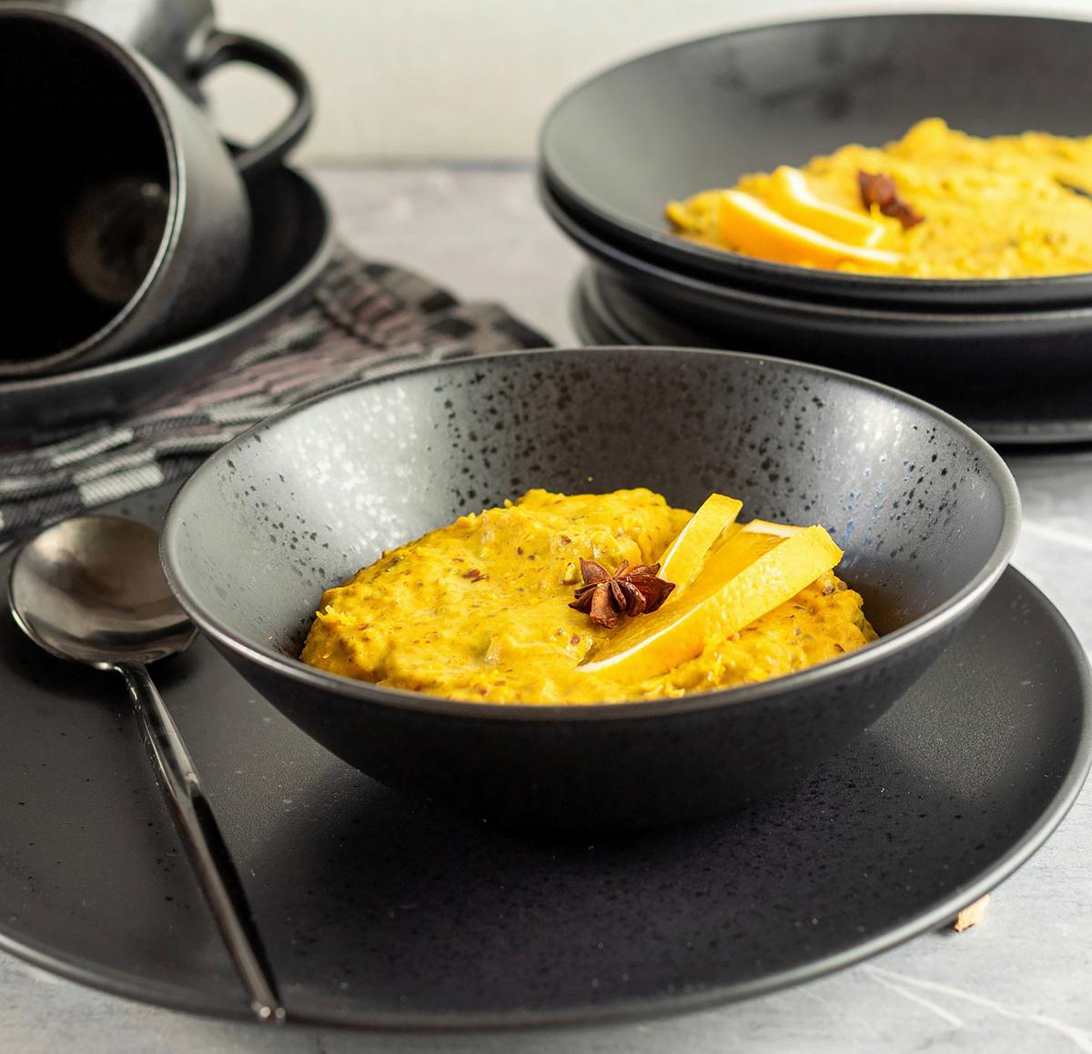 Frühstücksset Essential Schwarz, 18-Teilig - Schwarz, Trend, Keramik - Mäser