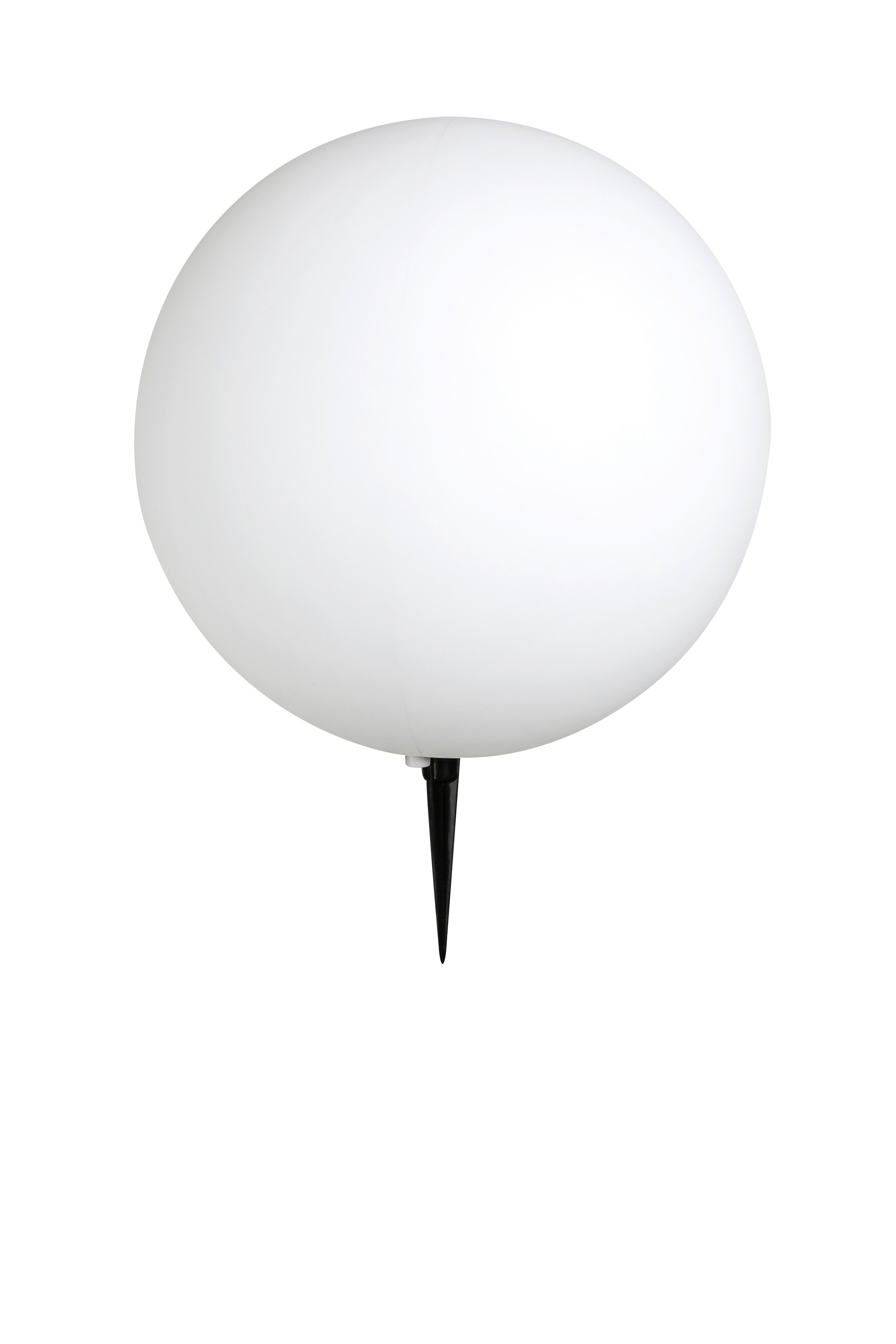 AUSSENSTEHLEUCHTE 31776 TOULA - Schwarz/Weiß, Design, Kunststoff (40/56cm) - Globo
