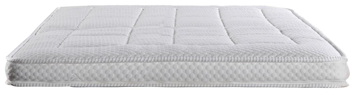 Topper Micro Pocket 100x200 Cm Schaumstoff-/viscoschaumkern - Weiß, Basics, Textil (100/200cm) - Livetastic
