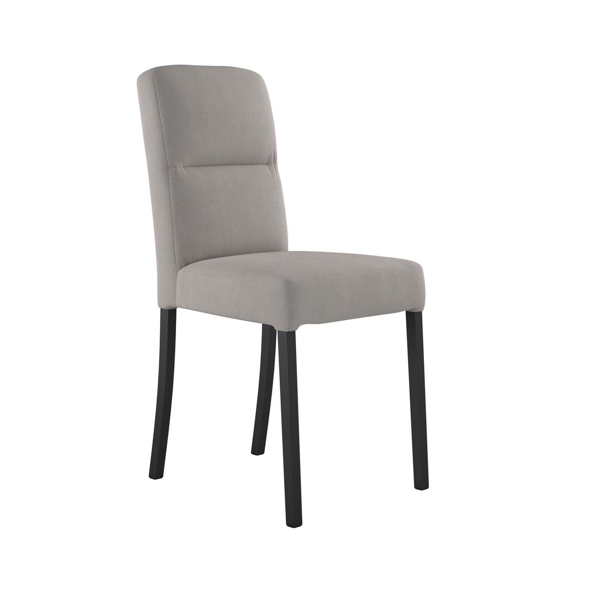 Stuhl Emma Ii - Schwarz/Grau, KONVENTIONELL, Holz (43/91/58cm)