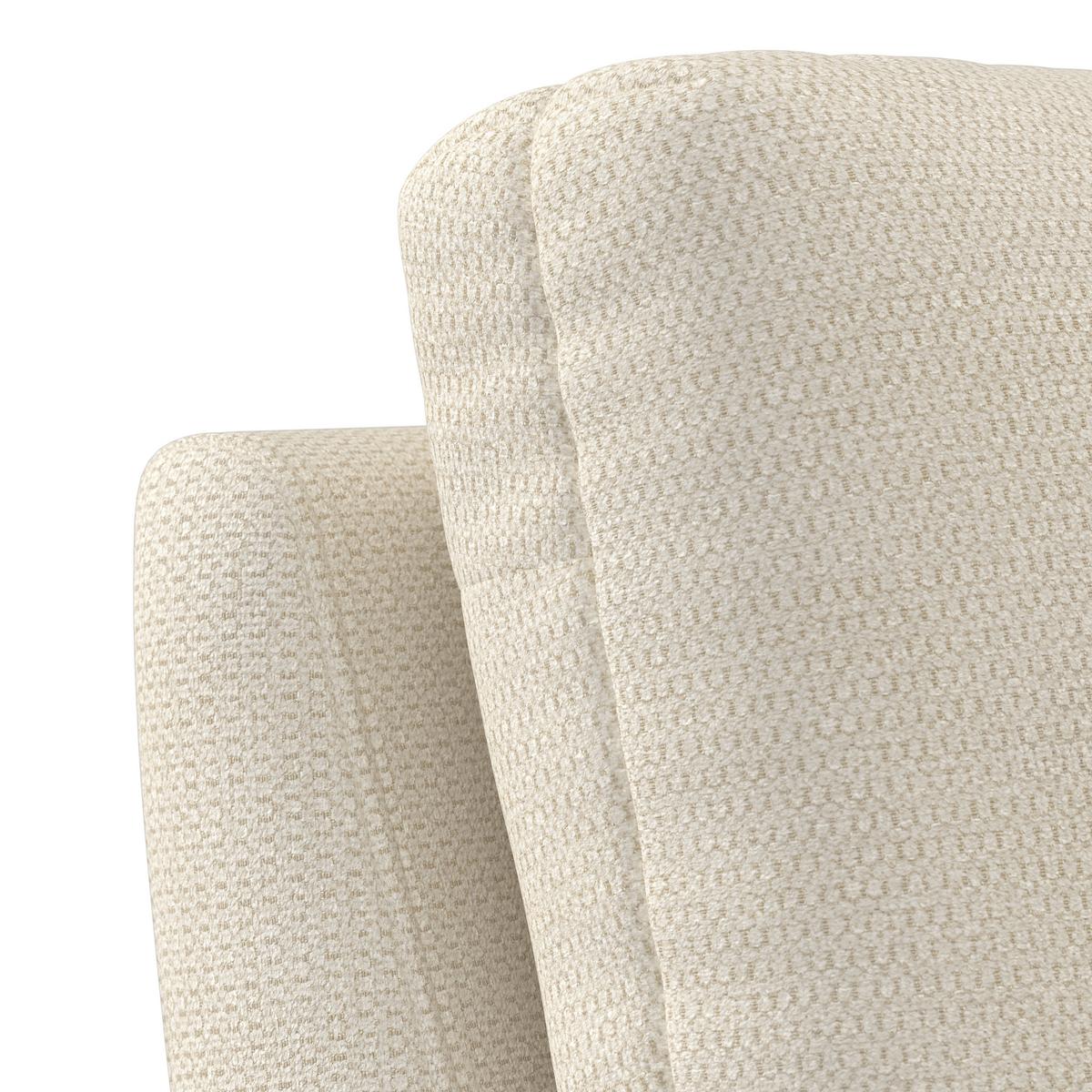 Rozkladacia pohovka CORA, krémová, max. 360 kg - krémová/prírodná farba, Modern, drevo/textil (214/92/81cm) - Bessagi Home
