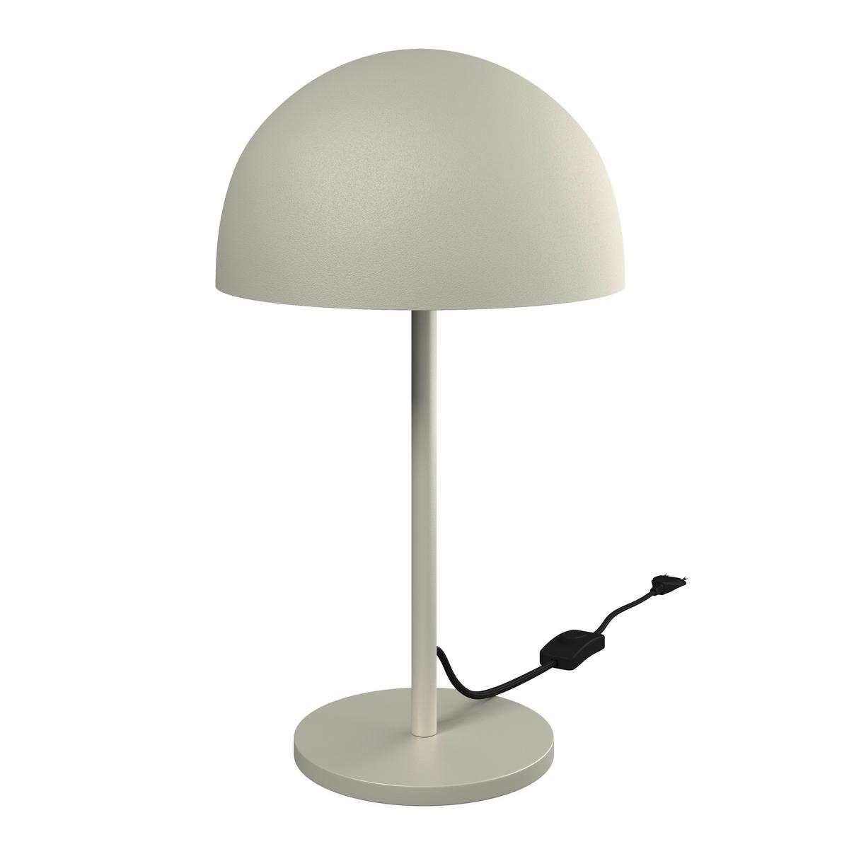 STOLNÍ LAMPA TAILA - šedá/světle šedá, Moderní, kov (28/46/28cm) - Bessagi Home