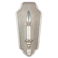 Wandleuchte Fe-Dewitt1 - Silberfarben, KONVENTIONELL, Metall (14.6/30.1/13.2cm) - Elstead Lighting