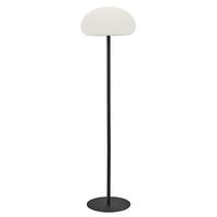 LED-Stehleuchte Sponge Weiß Schwarz D: 34 cm - Schwarz/Weiß, Design, Kunststoff/Metall (34/126cm) - Nordlux