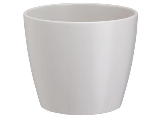 Obal Na Kvetináč 'luisa' - sivá/biela, Moderný, keramika (15/12cm) - Mömax modern living Obal Na Kvetináč 'luisa' - sivá/biela, Moderný, keramika (15/12cm) - Mömax modern living