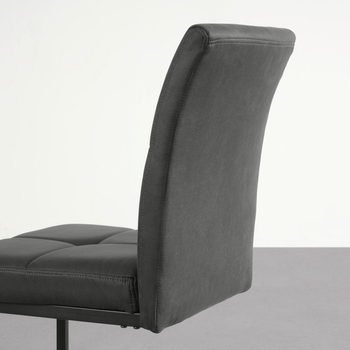 Houpací židle Cooper, COOPER - šedá/černá, Moderní, kov/textil (45/93/60cm) - Mömax