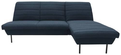 Ecksofa Looks Ix - Schwarz/Dunkelblau, Design, Textil (214/168cm) - LOOKS by W.Joop