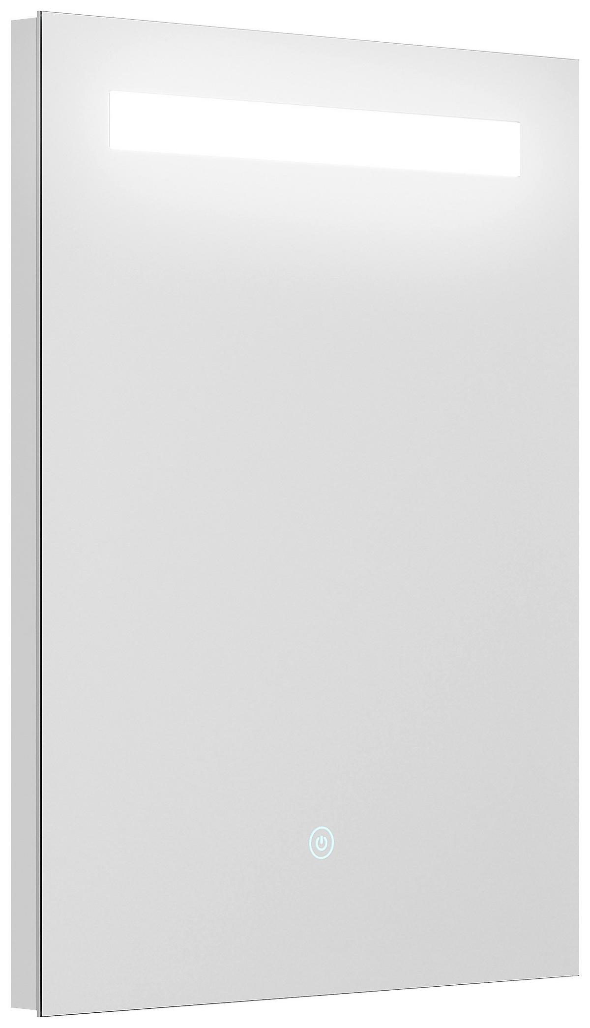 Badezimmerspiegel Led Spiegel Rechteckig B: 45cm - MODERN, Glas (45/60/3,2cm) - MID.YOU