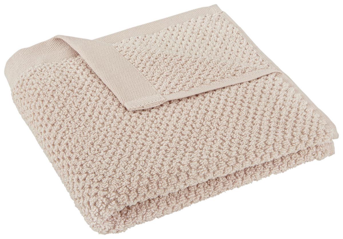 RUČNÍK Luise, 50/100cm, růžová - růžová, Konvenční, textil (50/100cm) - Modern Living