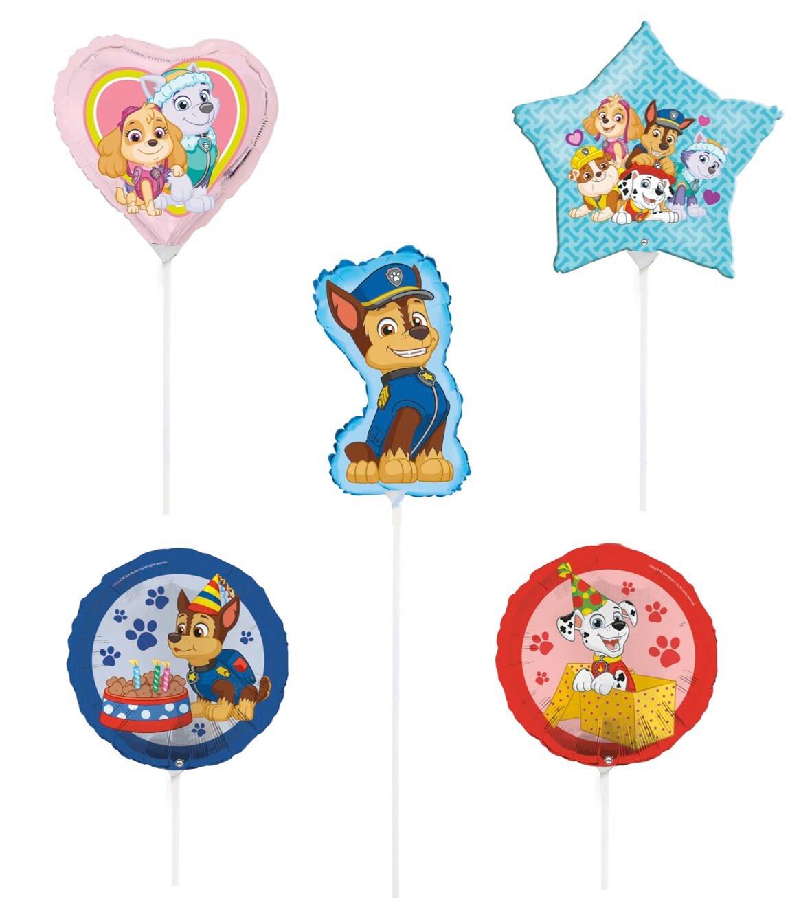 LUFTBALLON MINI-FOLIENBALLON "PAW PATROL" - Trend, Kunststoff (18-23cm)