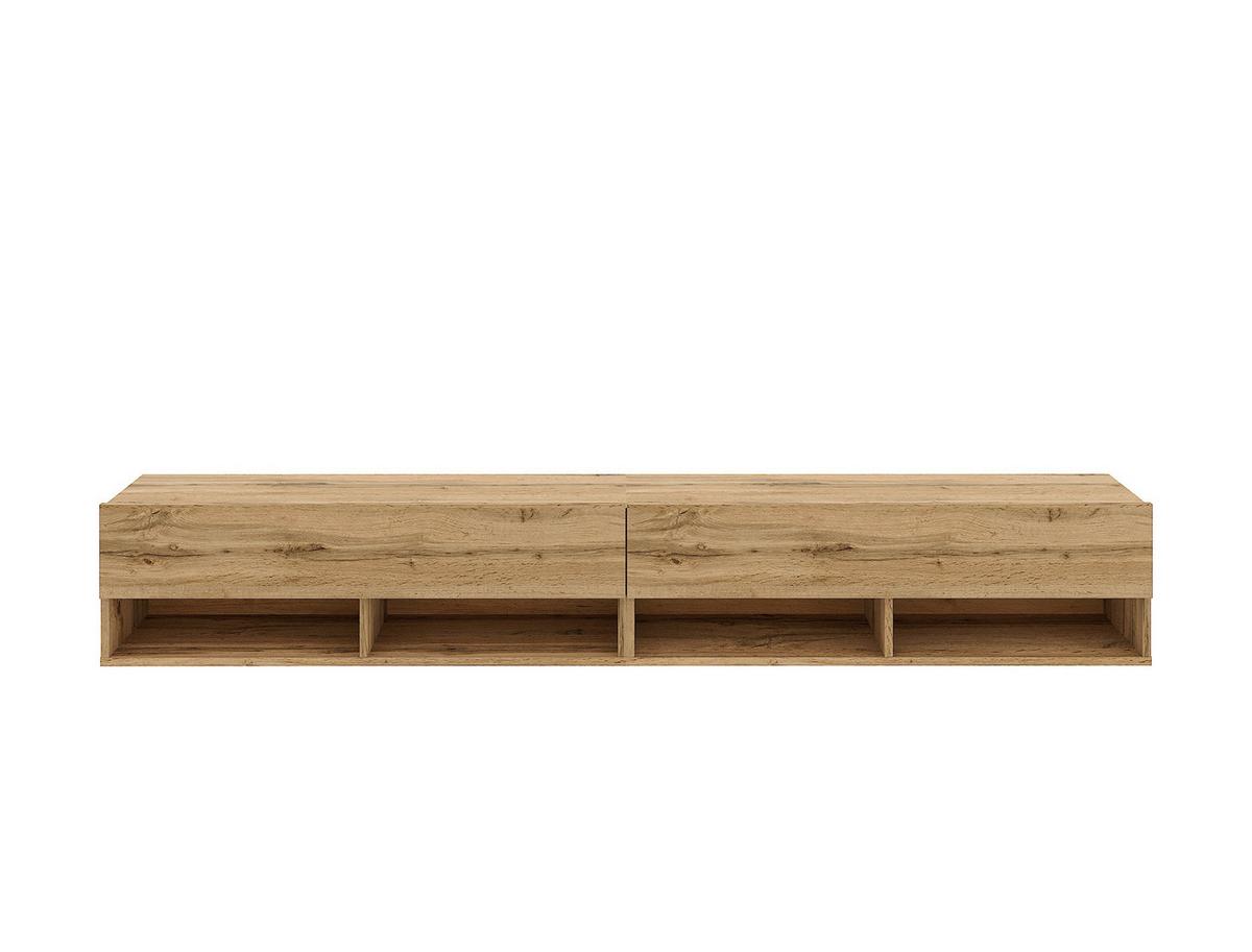 Lowboard TV Stand Derby 280 Eiche Wotan B: 280 cm - Eiche Wotan, Design, Holzwerkstoff/Kunststoff (280/31/33cm) - MID.YOU