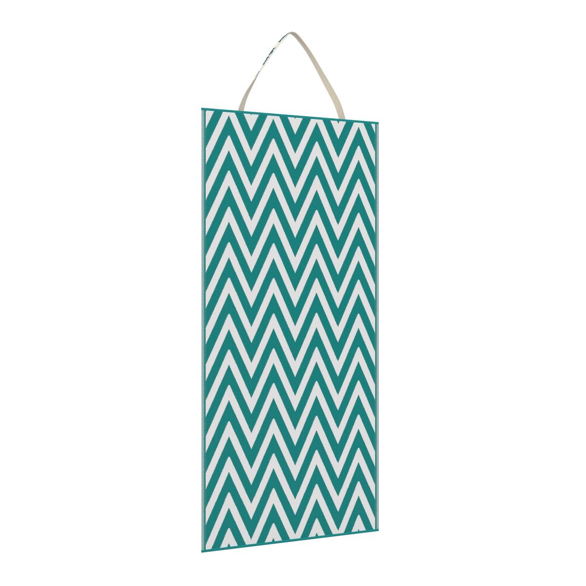 PLÁŽOVÁ PODLOŽKA RIYA - tyrkysová, Modern, textil/plast (70/170cm) - Bessagi Garden