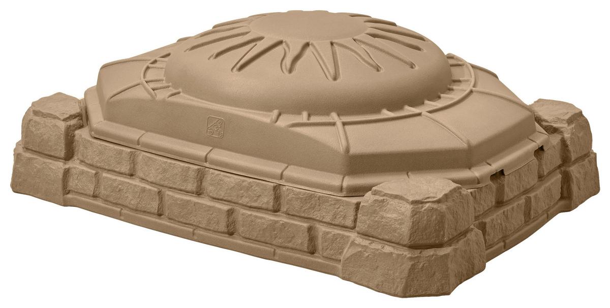 Sandkasten 7220kr - Braun, KONVENTIONELL, Kunststoff (111,8/39,4/81,2cm) - Ambia Garden