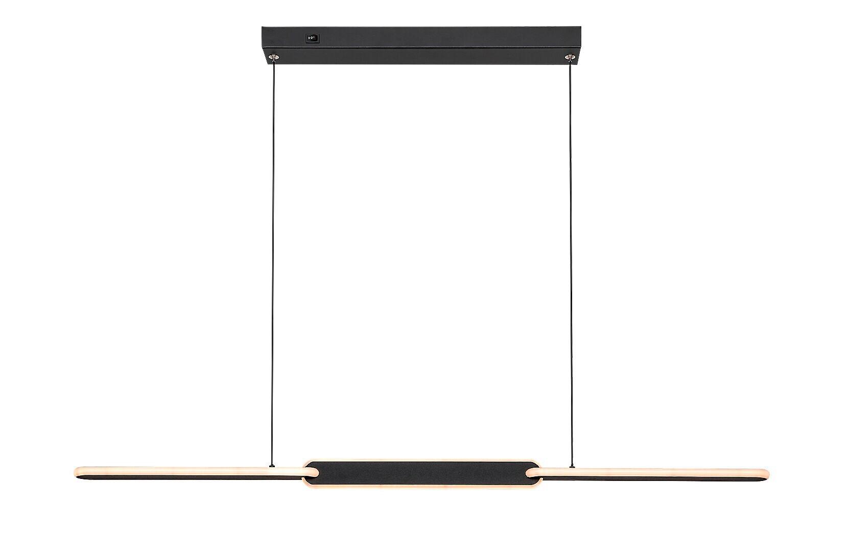 ZÁVĚSNÉ SVÍTIDLO SINDRI - bílá/černá, Design, kov/plast (108/120cm)