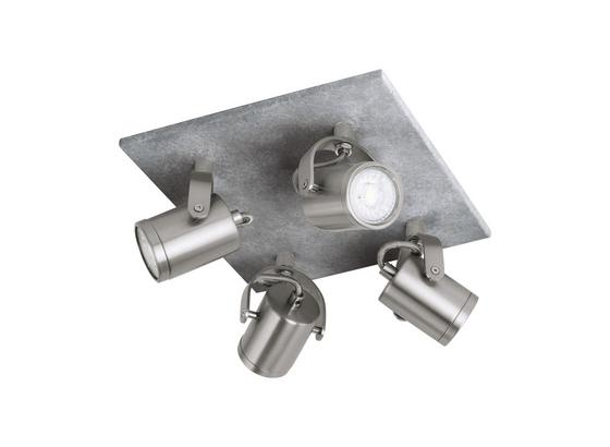 LED-Deckenleuchte Praceta - Grau, MODERN, Metall (24cm) LED-Deckenleuchte Praceta - Grau, MODERN, Metall (24cm)