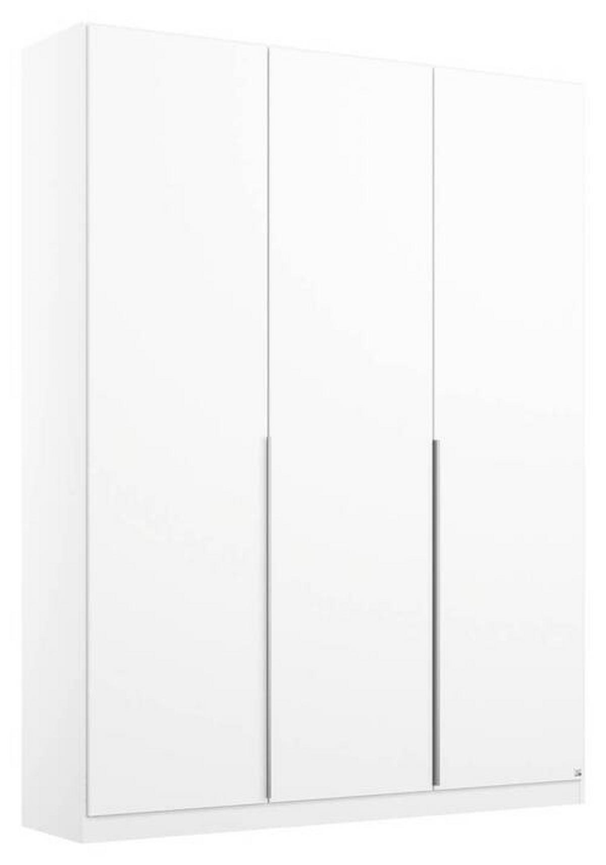 Drehtürenschrank B: 136 cm Alabama, Weiß - Weiß, MODERN, Holzwerkstoff (136/229/54cm) - Rauch Möbel