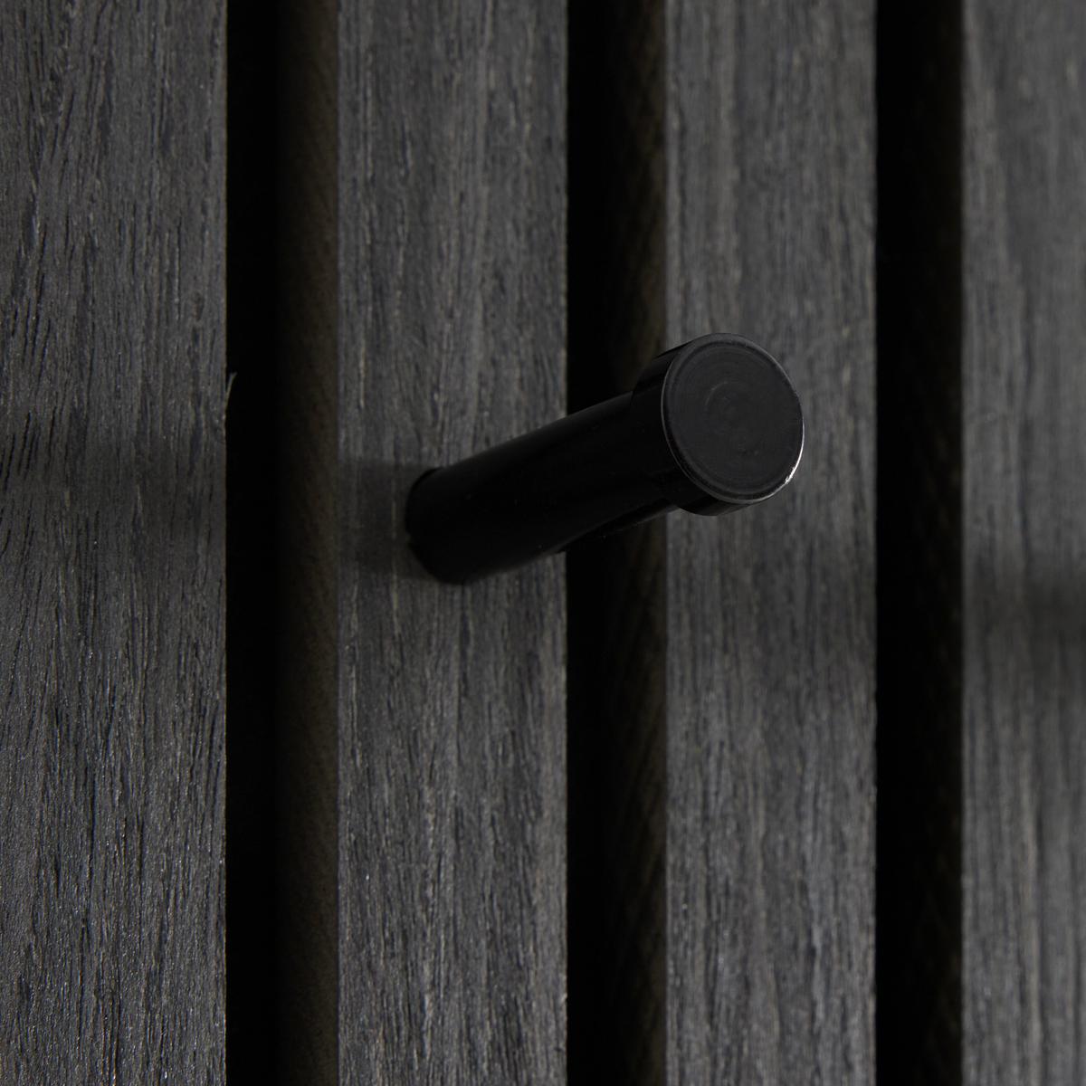 Šatníkový panel GRACE v dekore dub sivý - sivá, Modern, kompozitné drevo/textil (50/125/7cm) - Mömax