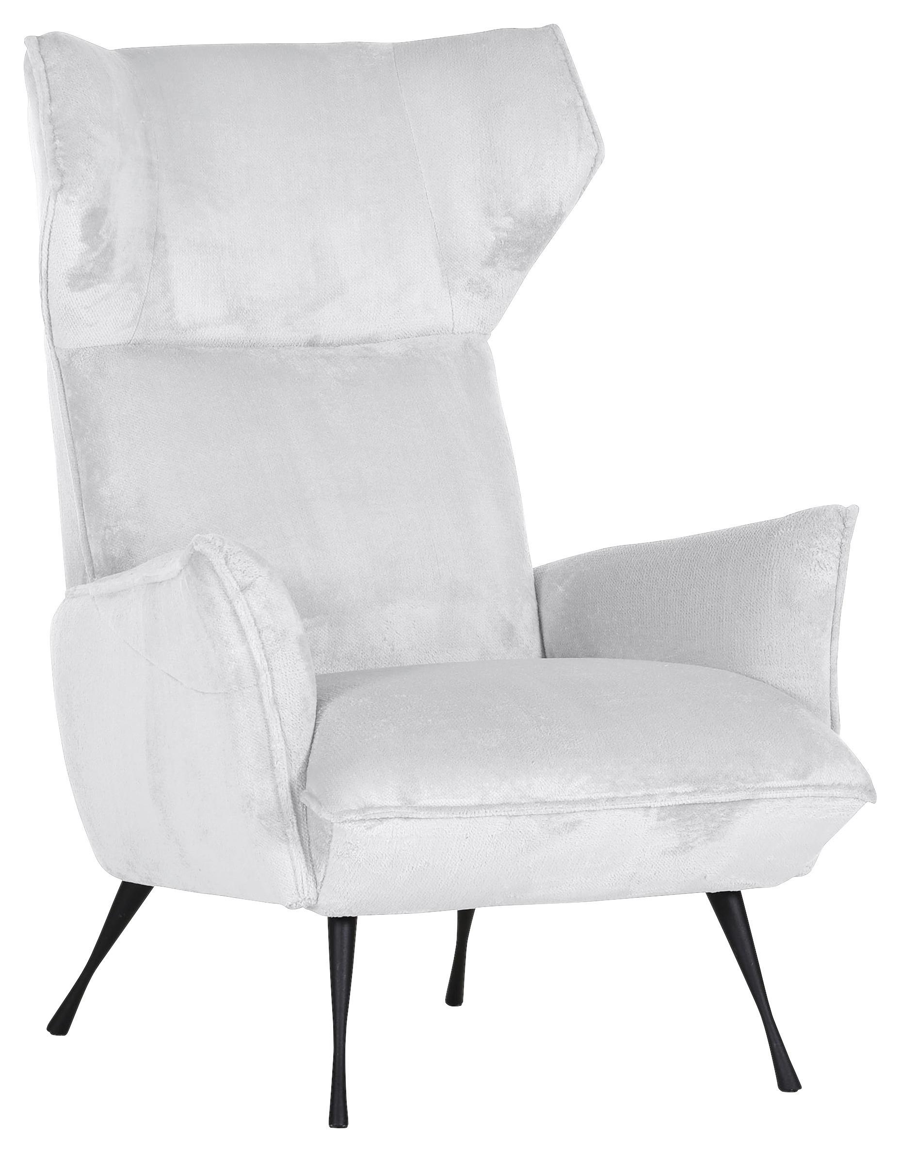 OHRENSESSEL LORRIS - Schwarz/Weiß, KONVENTIONELL, Textil (83/110/92cm) - MID.YOU