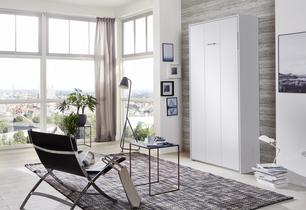 Breites Schrankbett mit Lattenrost Breites Schrankbett mit Lattenrost