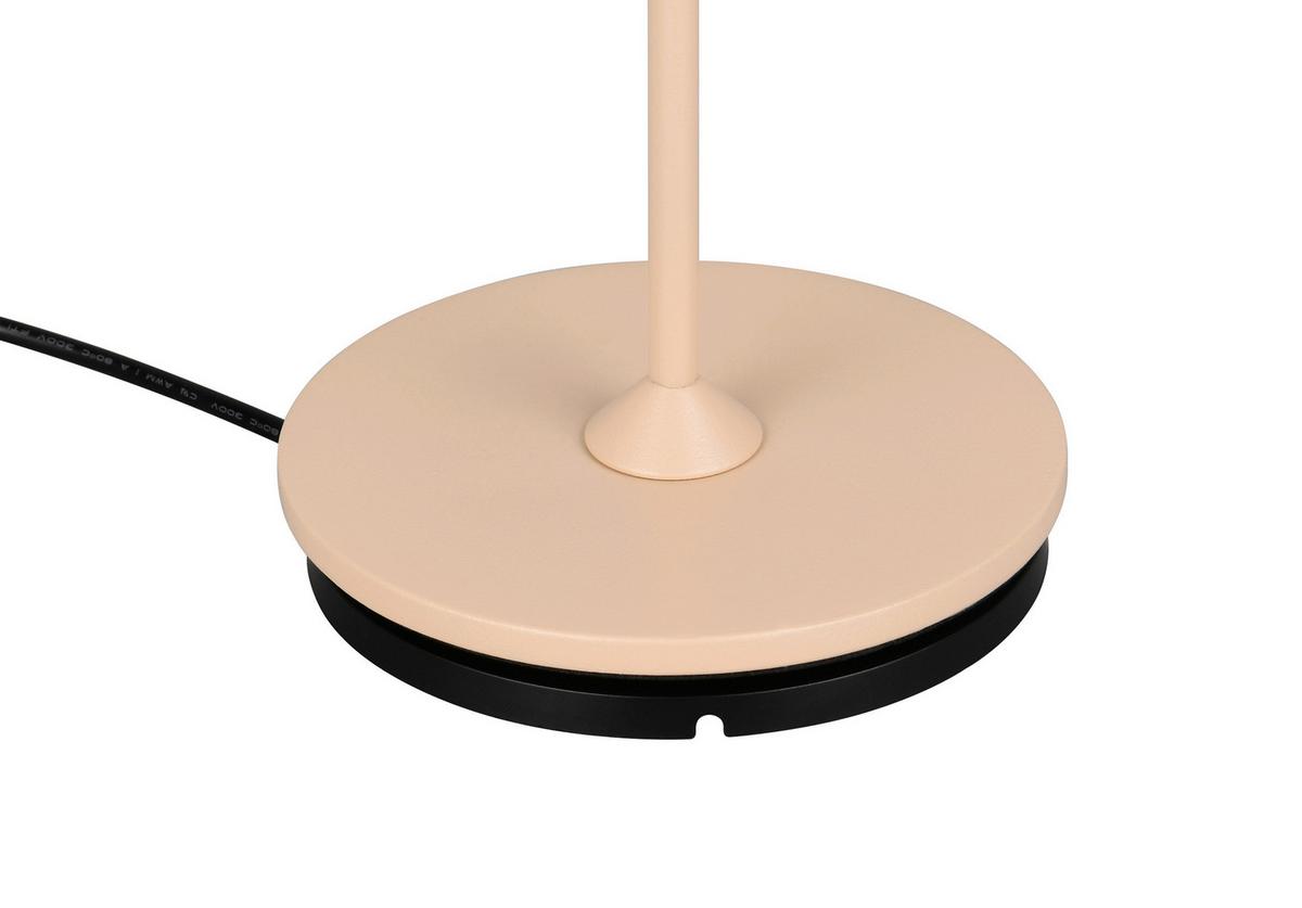 Akku-Tischleuchte Suarez Sandfarben D: 13,5 cm - Sandfarben, Design, Metall (13,5/39,1cm)