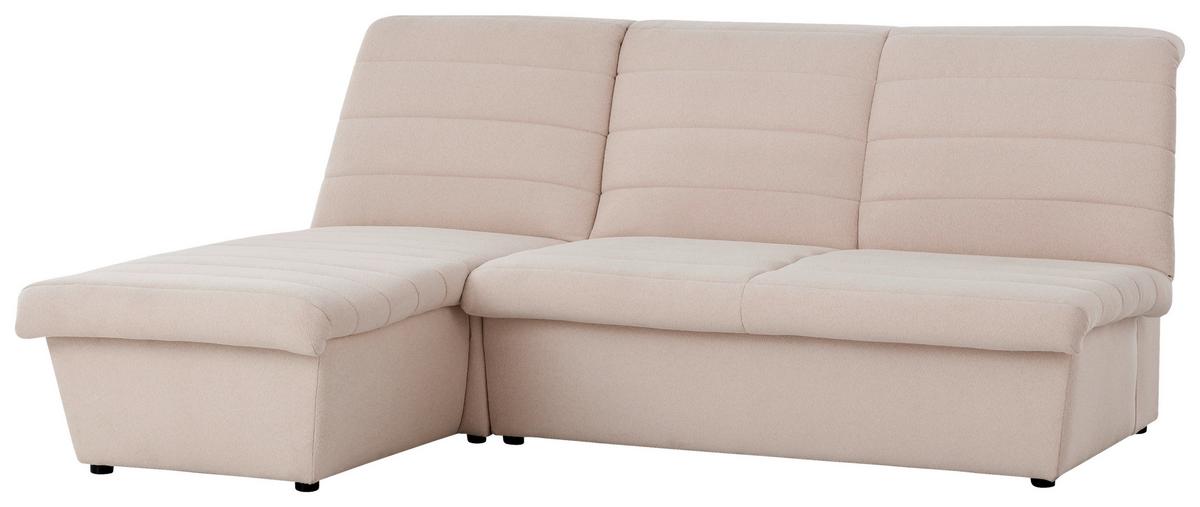 Ecksofa Looks Viii - Creme/Schwarz, Design, Textil (168/214cm) - LOOKS by W.Joop