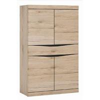 Kommode Summer San Remo Eiche Dekor B: 86 Cm - Eiche San Remo, MODERN, Holzwerkstoff (86/139/40cm) - Modern Living