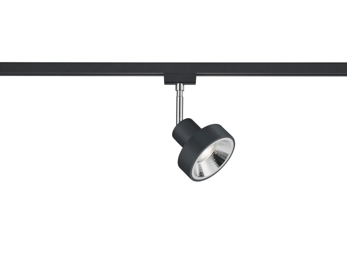 Schienensystem Duoline Strahler 78070132 Leon - Schwarz, Basics, Metall (18/11/11cm) - Trio Leuchten