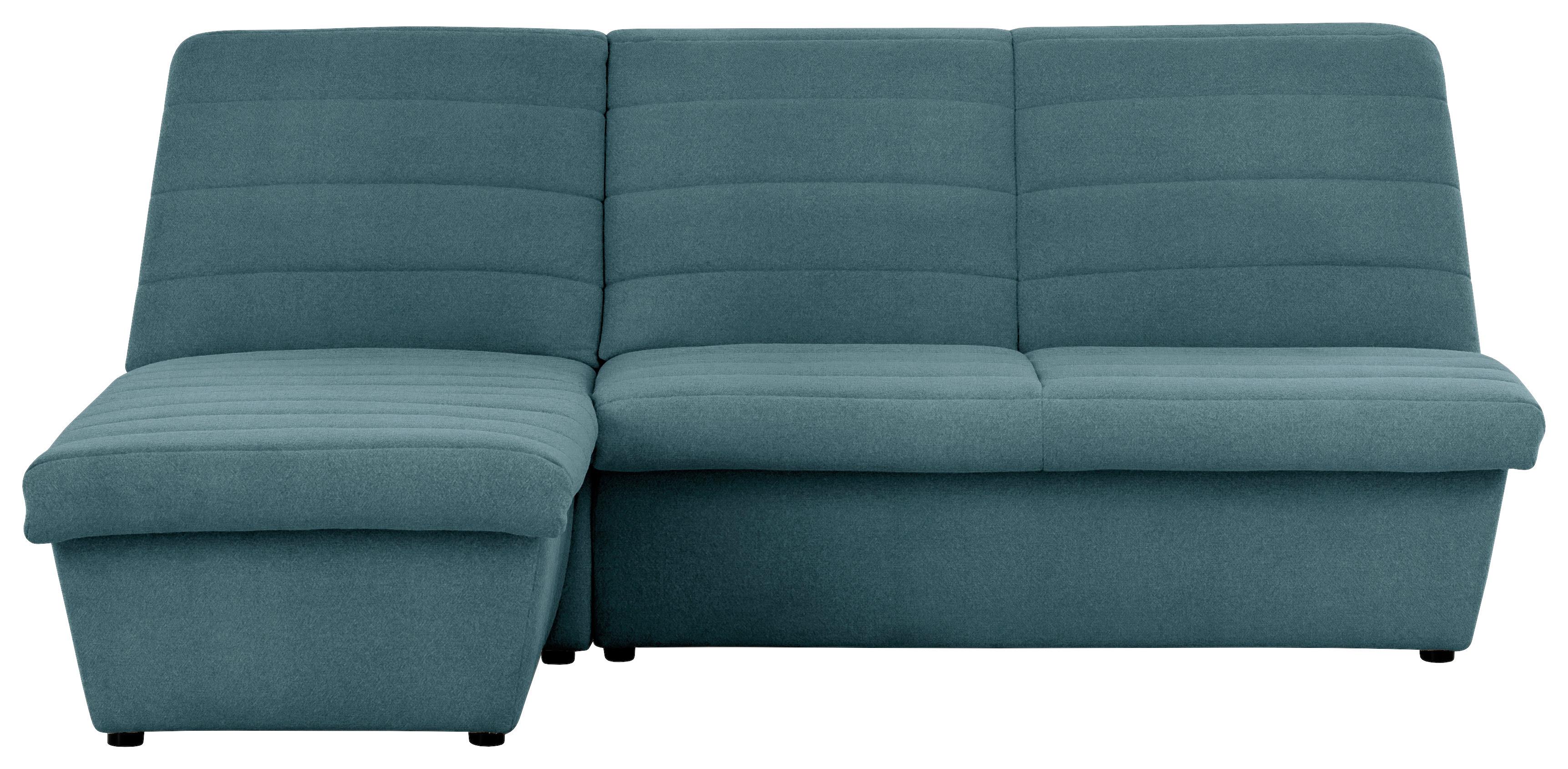 Ecksofa Looks Viii - Petrol/Schwarz, Design, Textil (168/214cm) - LOOKS by W.Joop
