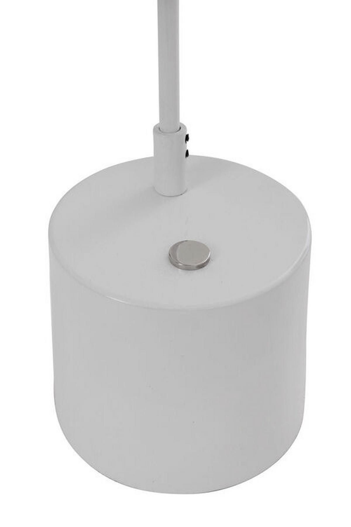 Tischspiegel Eleganca H: 65 Cm Metallrahmen Silberfarben/weiß - Silberfarben/Weiß, LIFESTYLE, Glas/Metall (30/65/13cm) - Kayoom