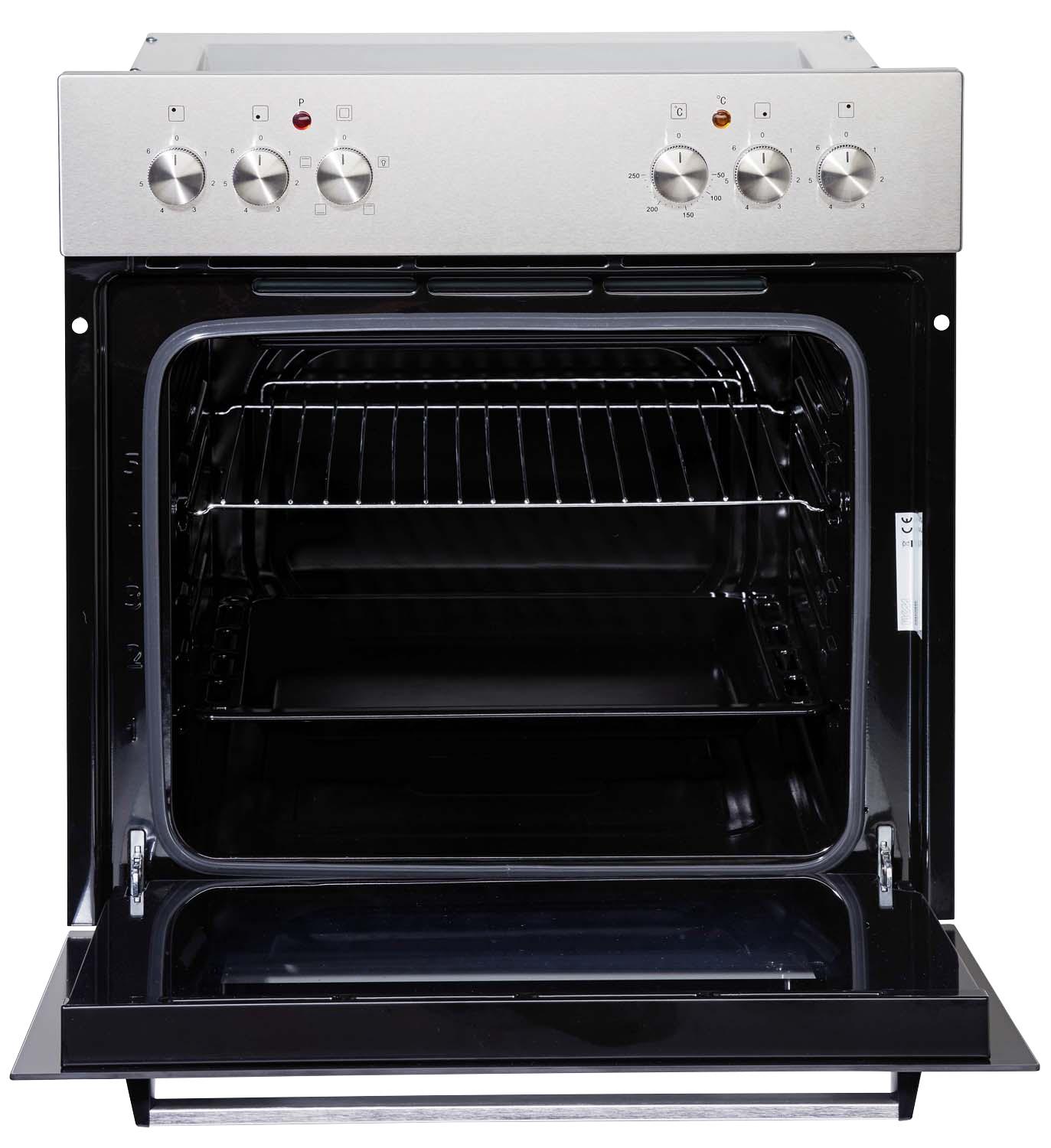 MID.YOU Küchenzeile Mailand mit Geräten 220 cm Anthrazit Hochglanz