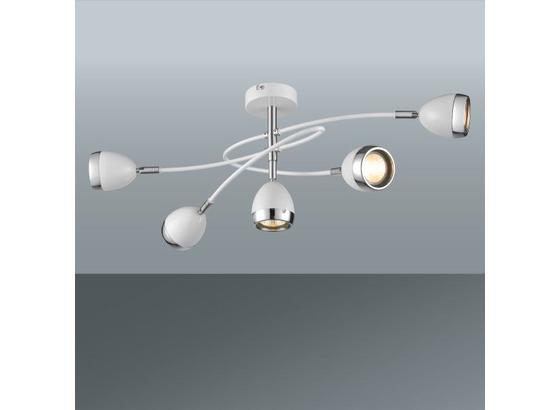 Led Stropní Svítidlo Nantes - bílá/barvy chromu, Lifestyle, kov/umělá hmota (65,5/26,5cm) - Mömax modern living Led Stropní Svítidlo Nantes - bílá/barvy chromu, Lifestyle, kov/umělá hmota (65,5/26,5cm) - Mömax modern living