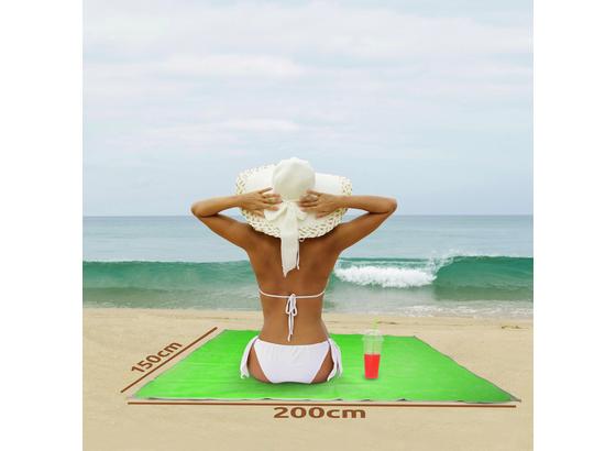 Strandmatte Rimini - Hellgrün, KONVENTIONELL, Textil (150/200cm) - Ombra Strandmatte Rimini - Hellgrün, KONVENTIONELL, Textil (150/200cm) - Ombra