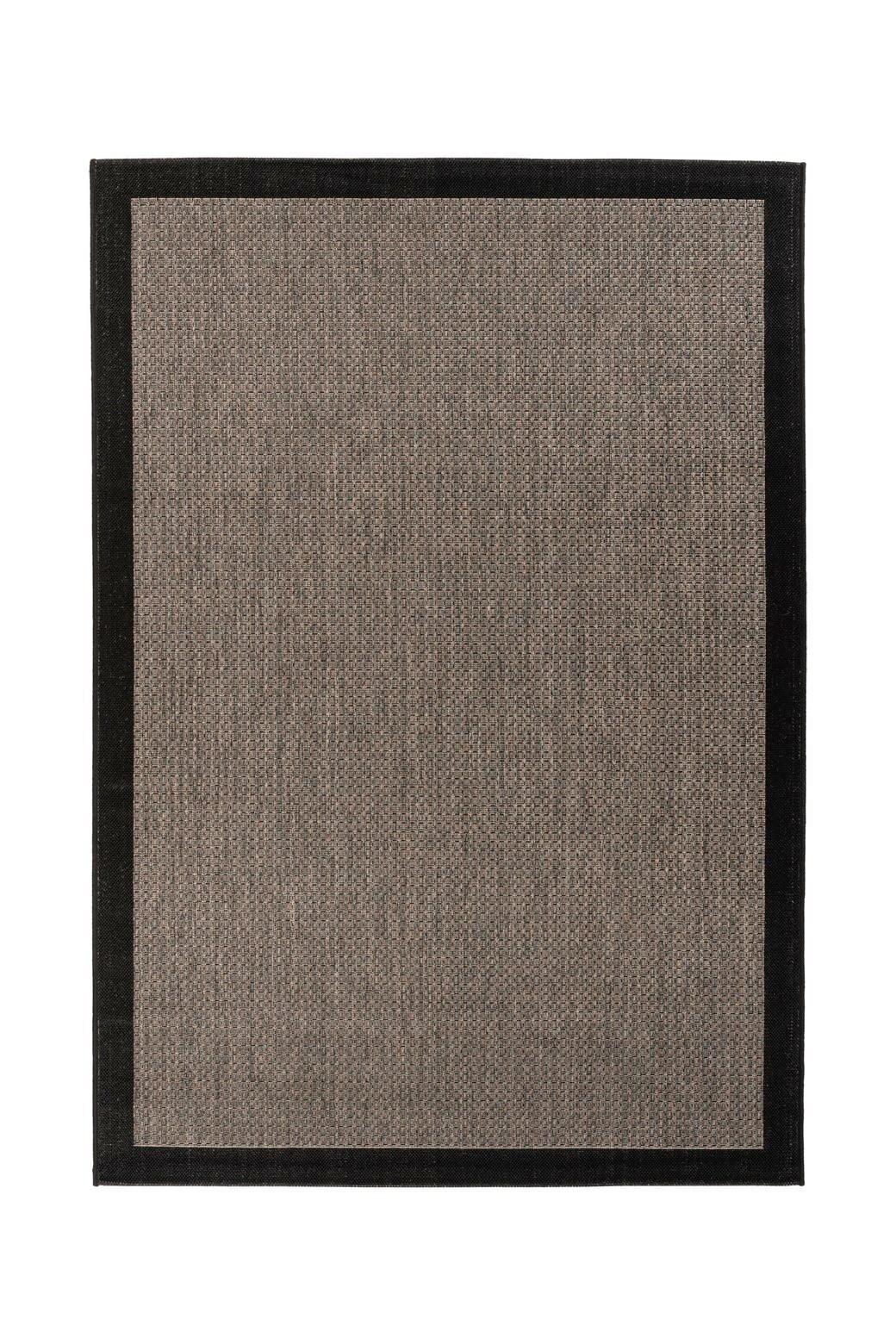 Flachwebteppich Splash 100 Braun/Grau, 120x170 cm - Braun/Grau, KONVENTIONELL, Textil (120/170cm) - Kayoom